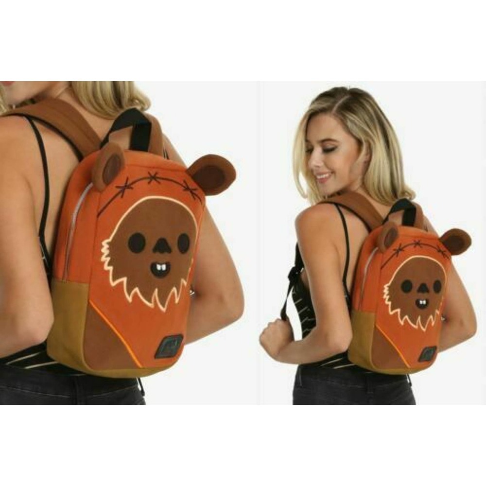 Loungefly Star Wars Wicket Fleece Ewok Backpack